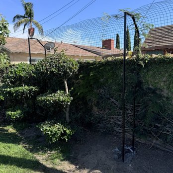 K Metal Work & Design - One side of the trellis around our yard - Metal Fabricators Near Me - Downey, California K Metal Work & Design - One side of the trellis around our yard - Metal Fabricators Near Me - Downey, California