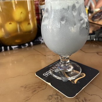 Lost Colony Tavern - London fog.  Looks odd yes, but tastes great and dangerous - Pubs Near Me - Manteo, North Carolina