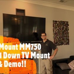 Pure Media Systems - MantelMount MM750 Pro Pull Down TV Mount Install & Demo!! https://youtu.be/buphgvLaxL4