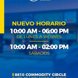 Cbox Orlando - Nuevo horario