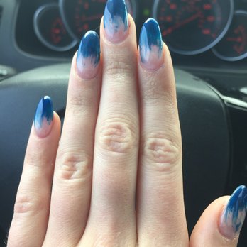 Kim's Nails - Sns with gel on top. - Nail Salons Near Me - Austin, Texas
