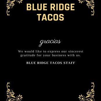 Blue Ridge Tacos - Desserts Near Me - Spruce Pine, North Carolina