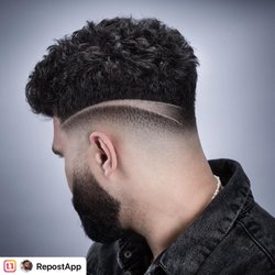 Scotch & Fades - Skin fade + Design by Mauricio Rodrigues for Vancouver fashion week.