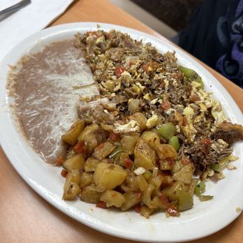 Villa Cariño Mexican Restaurant - 2. Machaca Con Huevo - Mexican Near Me - La Puente, California Villa Cariño Mexican Restaurant - 2. Machaca Con Huevo - Mexican Near Me - La Puente, California