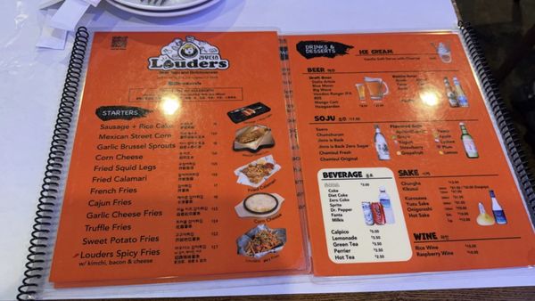 Menu photo 1 Louders Los Angeles, CA