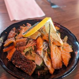 Salmon Skin Salad Salmon Skin Salad