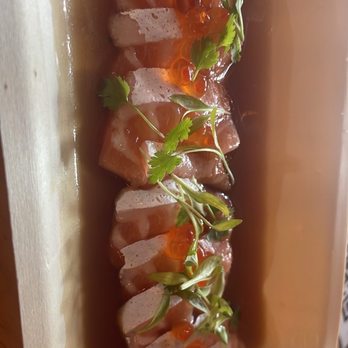 Kraken Crudo - Salmon Belly Crudo - Japanese Near Me - Miami, Florida