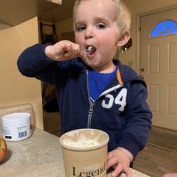 They were great and the ice cream is so good! We got the strawberry Rhubarb and the vanilla apple crust and they are sooo good! They were great and the ice cream is so good! We got the strawberry Rhubarb and the vanilla apple crust and they are sooo good!
