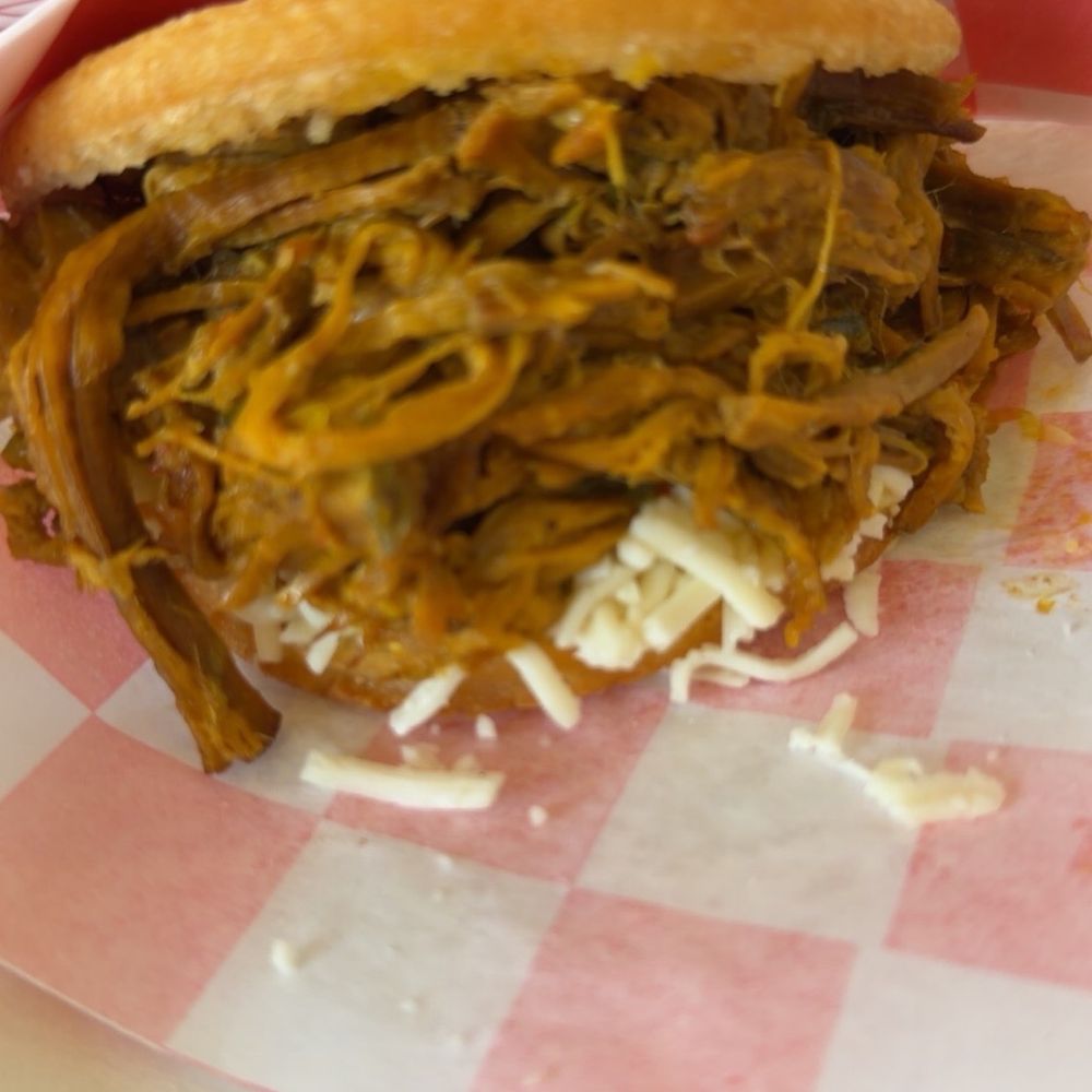 Full Sabor Restaurante - Arepa with Shredded Beef and Cheese - Breakfast & Brunch Near Me - Port Orange, Florida Full Sabor Restaurante - Arepa with Shredded Beef and Cheese - Breakfast & Brunch Near Me - Port Orange, Florida