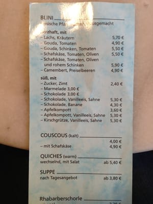 Menu photo 3 Café Elefant Cologne, NW