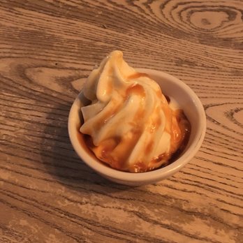 Old Town Tap - Soft serve vanilla ice cream with caramel sauce - Pizza Near Me - Truckee, California