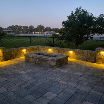 Tommy's Backyard - Firepit - Patio Coverings Near Me