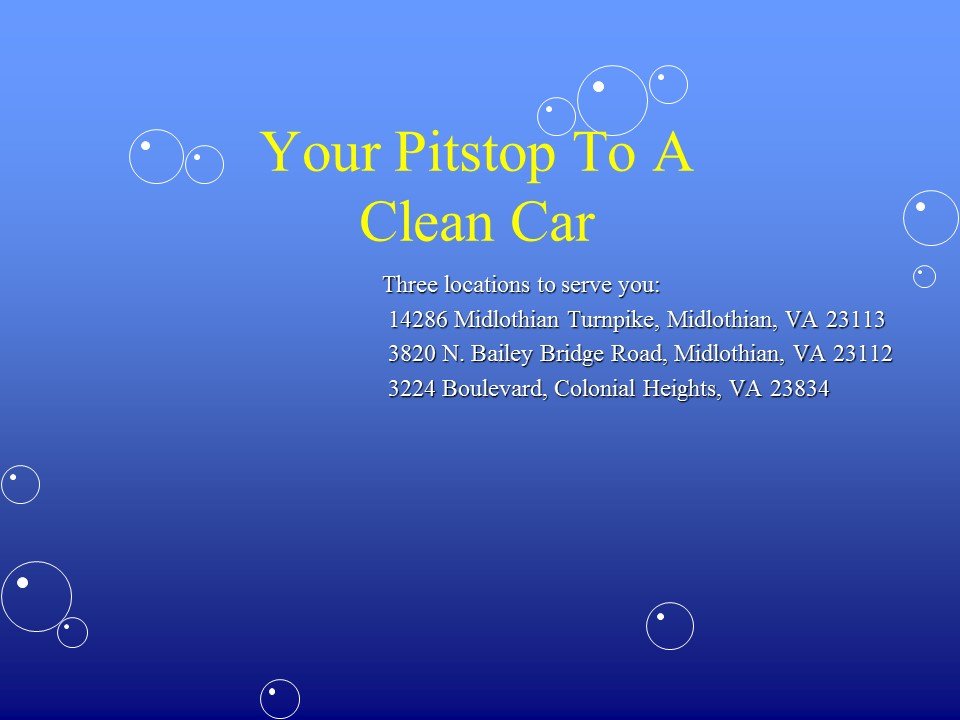 JERRY’S 23 CAR WASH Updated October 2024 14286 Midlothian Tnpk