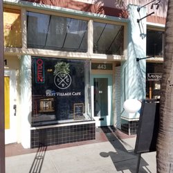 East Village Cafe - Storefront of East Village Cafe in Long Beach.