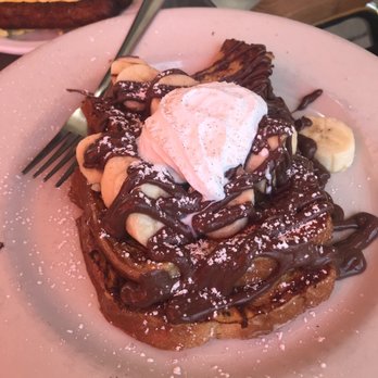 Cafe De Olla - Banana Nutella French toast - American Near Me - Burbank, California