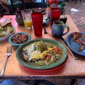 Oscar's Cafe - Huevos Rancheros and the Green Chili Horseshoe. - Mexican Near Me - Springdale, Utah Oscar's Cafe - Huevos Rancheros and the Green Chili Horseshoe. - Mexican Near Me - Springdale, Utah