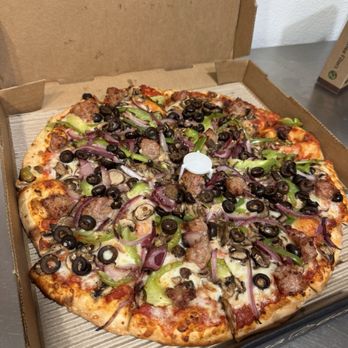 Pizza Guys - Large veggie with sausage - Italian Near Me - Westminster, California Pizza Guys - Large veggie with sausage - Italian Near Me - Westminster, California