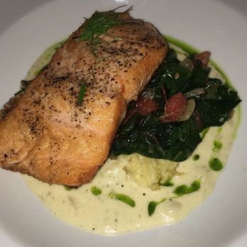 Boulevard Bistro - Pan seared salmon - New American Near Me - Elk Grove, California