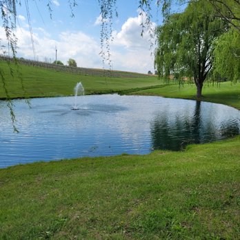 CrossKeys Vineyards - Nice pond on the property - Wineries Near Me - Mount Crawford, Virginia