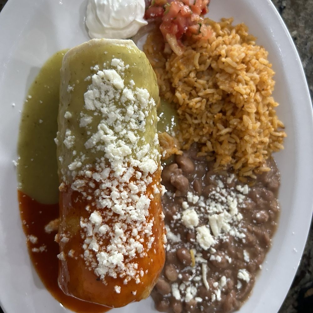 El Charro Mexicano - Super Charro Burrito with both sauces Rated 5/10 - Mexican Near Me - Aiea, Hawaii El Charro Mexicano - Super Charro Burrito with both sauces Rated 5/10 - Mexican Near Me - Aiea, Hawaii
