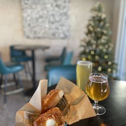 Batch - Craft Beer and Kolaches - Sausage and cheese kolaches and craft beers