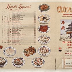 China King - 2021-01-02 Cover - Lunch Menu