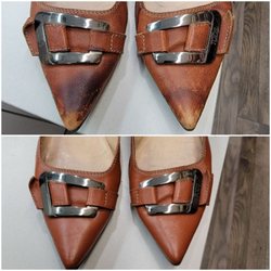 The Shoe Clinic - Before & After color refinish