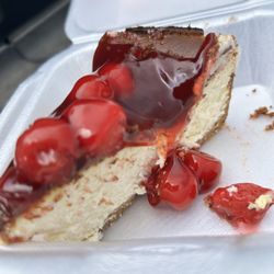 Frankie's at the Cassanova - Cherry cheesecake.