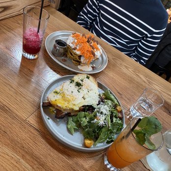 Whiskey Cake - Croque Madame-It, Carrot cake pancakes, Beet-le juice, Jessica Wabbit juice. - New American Near Me - Irving, Texas Whiskey Cake - Croque Madame-It, Carrot cake pancakes, Beet-le juice, Jessica Wabbit juice. - New American Near Me - Irving, Texas
