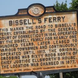 Bissell's Ferry Marker
