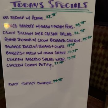 Olde Village Inne - Specials for the day - American Near Me - Nyack, New York