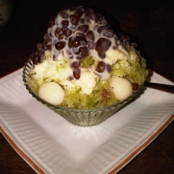 Ichiriki - green tea shave ice. - Japanese Near Me - Honolulu, Hawaii
