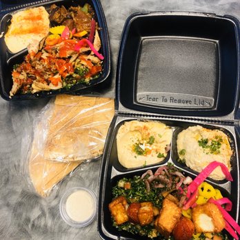 Choupli Wood Fired Kabob - two trays of food - Mediterranean Near Me - Lansing, Michigan Choupli Wood Fired Kabob - two trays of food - Mediterranean Near Me - Lansing, Michigan