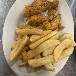 5 piece Hand-battered adult chicken plate