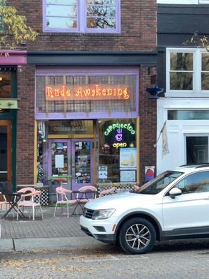 Rude Awakening coffee house by null