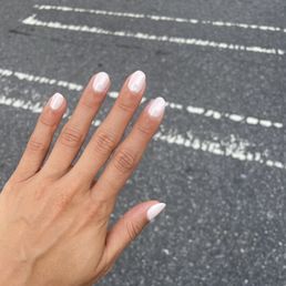 Gel manicure after soaking/filing off gelX extensions. Gel manicure after soaking/filing off gelX extensions.