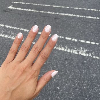 Sofina Spa and Nail - Gel manicure after soaking/filing off gelX extensions. - Nail Salons Near Me - New York, New York Sofina Spa and Nail - Gel manicure after soaking/filing off gelX extensions. - Nail Salons Near Me - New York, New York