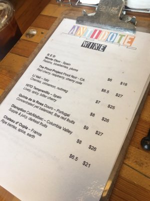 Menu photo 5 Antidote Coffee Houston, TX
