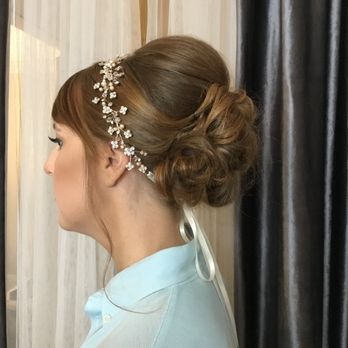 Vima Salon - Bridal updo by our bridal team at VIMA SALON. - Hair Salons Near Me - Branford, Connecticut