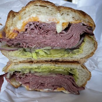 Calabria Bros - Pastrami and cheddar - Caterers Near Me - San Francisco, California