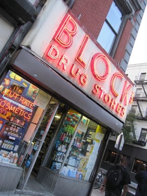 Block Drug Store by null