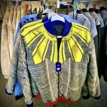 Noble Creations - Bomber-style jacket with Filipino sun - Traditional Clothing Near Me - San Bruno, California Noble Creations - Bomber-style jacket with Filipino sun - Traditional Clothing Near Me - San Bruno, California