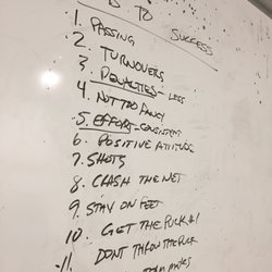 Aldrich Arena - Tips from recent game left inside locker room