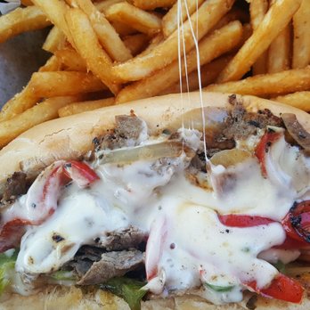 Pete's BBQ - Philly cheesesteak sandwich very good love the bread and my fries where nice. - Barbeque Near Me - Ramona, California Pete's BBQ - Philly cheesesteak sandwich very good love the bread and my fries where nice. - Barbeque Near Me - Ramona, California