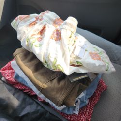 Plato's Closet - 5 bottoms, 3 of which are brand new with tags, under $38!