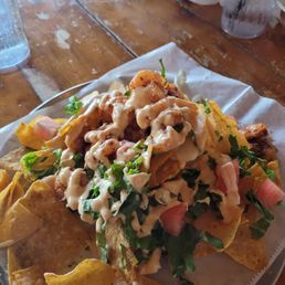 Shrimp Nachos Shrimp Nachos
