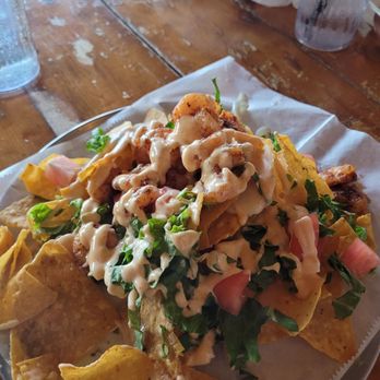 The Boathouse Waterway - Shrimp Nachos - Bars Near Me - Myrtle Beach, South Carolina The Boathouse Waterway - Shrimp Nachos - Bars Near Me - Myrtle Beach, South Carolina