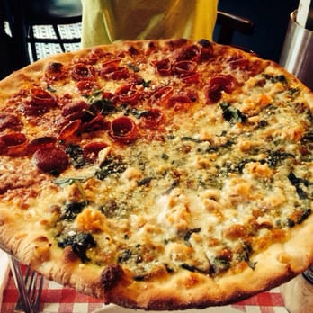 Johnny Pepperoni - 1/2 clam 1/2 pepperoni - Pizza Near Me - Hoboken, New Jersey Johnny Pepperoni - 1/2 clam 1/2 pepperoni - Pizza Near Me - Hoboken, New Jersey