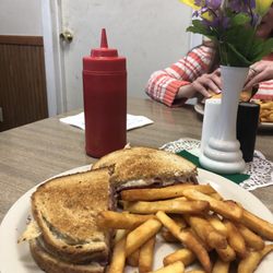 Drew Dog's - and more - Awesome lunch. The Reuben is on point.