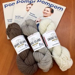 River Colors Studio - Grab the latest edition of Pompom Quarterly while visiting the studio.